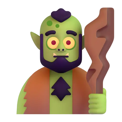 🧌 - Troll Emoji meaning, copy and paste emoticon - ( ‿ ) SYMBL