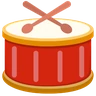 Эмодзи Барабан и барабанные палочки 🥁 image - Skype style