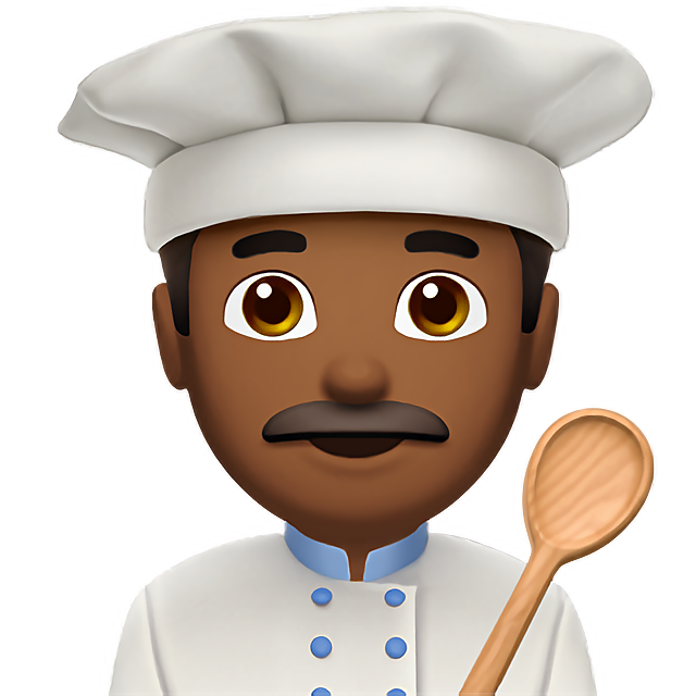 Man Cook: Medium-Dark Skin Tone