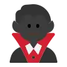 Man Vampire: Dark Skin Tone Emoji 🧛🏿‍♂️ image - Tossface style