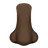 Nose: Dark Skin Tone
