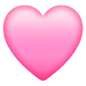 Pink Heart Emoji 🩷 image - Samsung style