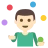 Person Juggling: Light Skin Tone