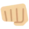 Oncoming Fist: Medium-Light Skin Tone Emoji 👊🏼 image - Twitter / X (Twemoji) style