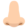Nose: Medium-Light Skin Tone Emoji 👃🏼 image - EmojiTwo style