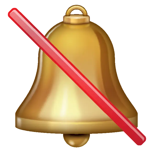 Bell With Slash