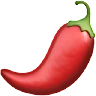 Hot Pepper Emoji 🌶 image - Apple style